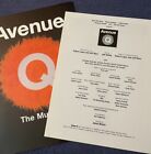 Avenue Q Broadway Souvenir Program