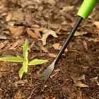 36 In  Wood Long Handle Forged Dandelion Two-handed Garden Weeder Very Nice