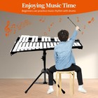 Julymoda 32 Note Glockenspiel Xylophone Bell Kit  Percussion Black