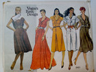 Shirt Dress Basic 12 Vogue 2451 Sewing Pattern Uc Vtg Shirtdress Safari Button