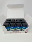  12  1 Oz Bottles Of Angelus Leather Neon Bahama Blue Paint New
