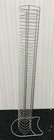 Wire Dvd Game Storage Tower Holds 50 Dvd 42 Single 4 Doubles 41  Silver Metal
