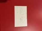 Charles Napier Signed Autographed 3x5 Star Trek