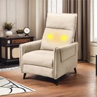 Flexispot Massage Recliner Chair Home Single Modern Reclining Sofa 22 seat Width