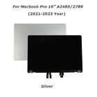 Retina Full Lcd Screen top Cover Assembly For Macbook Pro 16  A2485 2780 Silver