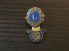 Vintage Lions Club Pins Lot Chairman Charm 50th Anniversary 1917 1967 Screw Back