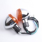 1 Pair X Front Signal Lamp For Kawasaki Vn900 Vulcan 900 Classic 2006-2024