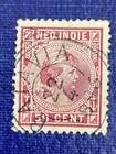 Dutch East Indies - 1890 s  25 Cent Purple   50 Cent Carmine  Red  Clear Cancels