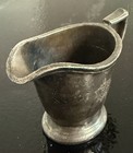 Vintage International Silver Soldered Creamer From The Conrad Hilton Hotel