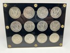 1921 Morgan Silver Dollar Collection 12 Coin Lot 4 D Mint And 4 S Mint And 4 P