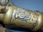 Vintage Bronze brass  Voc  dutch East India Co  Warships Cannon 16 5  Barrel Mcm
