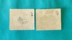 Antique North Borneo Pair Of Stamps 3c  4c  Early 1900s Used