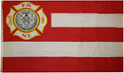 New York Fire Department Dept Premium Quality Fade Resistant 100d Woven Poly    