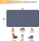 Ambreview 2 Pack Guinea Pig Cage Liners  Reusable Fleece Guinea Pig Pee Pads