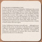 Minnesota Brewing Co Brewer s Cave  Beer Coaster St Paul Mn