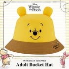 Concept One Disney Winnie The Pooh Bucket Hat Packable Travel Hat 3d Bear Ears