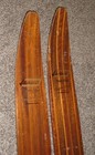 Vintage Ted Williams Wooden Wood  Water Ski Skis 72 In