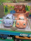 Chevron Cars Cary Carrier Truck Hauler Transport Car Vintage 1998 W  4 Cars New