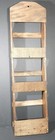 Vtg Wooden Wall Mail Organizer 3 Tier Letter Memo Holder Key Rack Country 19 