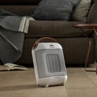 Delonghi Capsule Ceramic Indoor Room Space Heater Portable 1500w Fan White