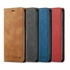 Leather Case For Iphone 16 15 14 13 12 11 Pro Max Xs Xr Flip Wallet Phone Cover