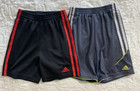 Lot Of 2 - Adidas Boys Classic 3 Stripe Short  5
