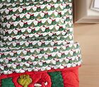 Pottery Barn Kids Dr  Seuss The Grinch Wreath Organic Twin Sheet Set Christmas