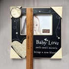 New View Photo Picture Frame 4x6    baby Love    New With Gift Tag