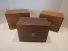 The Maximum Card Collection 387 Cards W  Stamps Wood Boxes 1983 To 1991 Postcard