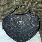 Coach Signature Heart Crossbody Bag