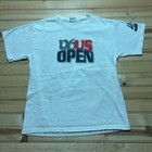 Vintage 90s 1996 Us Open New York Tennis Tournament Fila Shirt Size Small