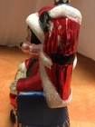 Mickey Mouse---1998 Santa s Best Handcrafted---blown Glass 7  Ornament