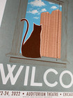 Wilco Auditorium Theatre Chicago Il April 22-24 2022 Screen Print Se Poster