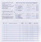 20 Pack Checkbook Register  Check Registers For Personal   Business Bank Account