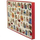 Kurt Adler    petite Treasures    48-piece Hand-crafted Wooden Mini Christmas Orname