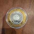 Las Vegas Hilton  10 999 Fine Silver Casino Gaming Token Limited Edition