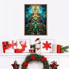 Christmas Tree Diamond Painting Kits For Adults  5d Glass Tree Diamond Art Kits 