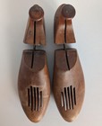 Vintage Vented Hardwood Shoe Trees Sz 10   Florsheim Travel Shoe Trees Sz 10-12
