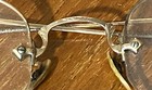 Vintage 1930 s Artcraft 1 10 10k   12k Gf Semi Rimless Eyeglasses  Original Case