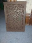 Vintage Antique Iron Floor Register Grate 11  X 16 