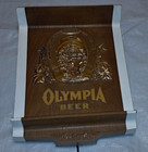 Vintage Olympia Good Luck Horseshoe Lighted Beer Advertising Sign 12  X 15 1 4 