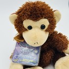 Vtg Russ Shining Stars Plush Fuzzy Soft Mollie Monkey Retired 2006 Sealed Tag 9 