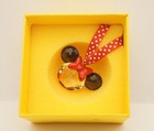 New In Box Sparkling Swarovski Crystal Disney Cute Minnie Mouse Ornament