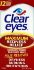 Clear Eyes   Maximum Redness Relief Eye Drops   0 5 Fl Oz  pack Of 3 