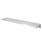 48 X 12  Folding Concession Stand Shelf Stainless Steel For Snack Bar  Food Cart