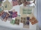 Stamp Collection Lot From Estate Sale Vintage For Auction Various Types