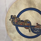Vintage Irish Celtic Drum Bodhran - No Tipper   Drumstick 