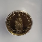 1993 Paraguay - 1 Guarani Coin Icg Genuine Gold  Toned Uncirculated