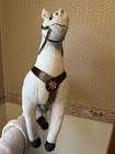 Disney Store Maximus White Horse Tangled Rapunzel Plush Stuffed Toy 15 
