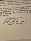 John F  Kennedy Signed Letter 1961  Autopen Signature  35th President